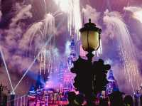 Fireworks at Shanghai Disneyland🏰🎊🎇