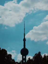 The Oriental Pearl Tower, Shanghai 🇨🇳✈️🌍