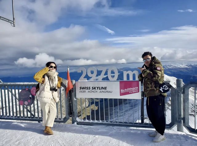 Switzerland's alternative choice to not climb the Jungfrau: Schilthorn and Lauterbrunnen.