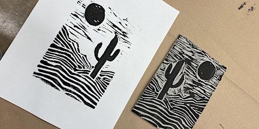 Linoleum Printmaking Workshop | Carlsbad City Library-Gowland Meeting Room