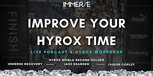 IMPROVE YOUR HYROX TIME! HYROX WORKSHOP + LIVE PODCAST Ft. JAKE DEARDEN | 1VIGOR - Copley, Wakefield Road, Copley, Halifax, UK