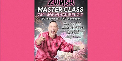 Zumba ®️Master Class with ZJ™️Jonathan Benoit | Borchard Community Park