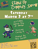 COMEDY SHOW - March 2 - The Loft BSL 7 pm - CARREY B. Headliner | The Loft BSL