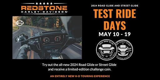 Test Ride Days | Redstone Harley-Davidson