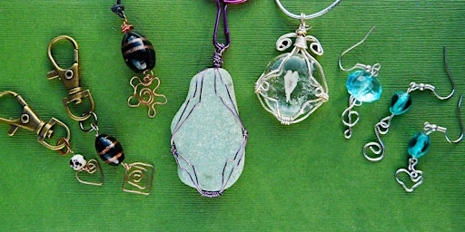 Wire Wrapped Jewellery Making Class (deposit) | Leyland Studio