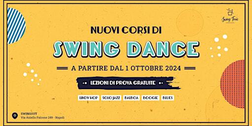 Nuovi corsi di Swing al Vomero - Swing Tonic | Swing out