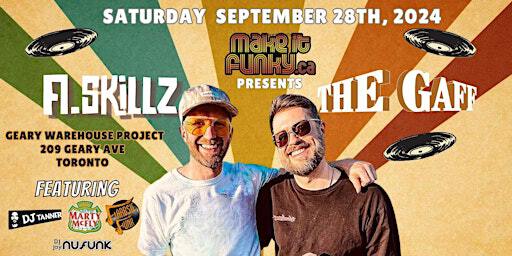 Make it Funky Presents Party Rockers A.Skillz & The Gaff | Geary Avenue Warehouse Project