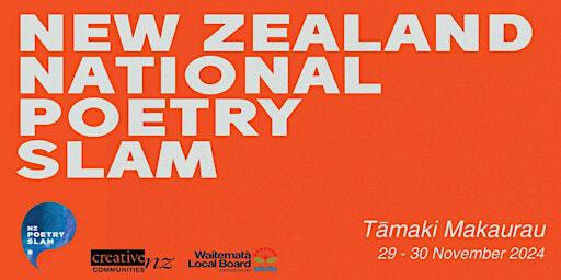 New Zealand National Poetry Slam Final 2024 | Ellen Melville Centre