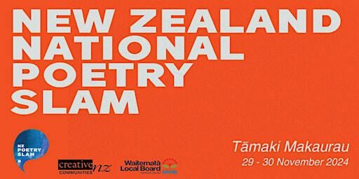 New Zealand National Poetry Slam Final 2024 | Ellen Melville Centre