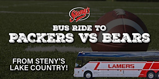 Steny's Lake Country Bus Ride to Lambeau - Packers vs Bears! | Steny's Lake Country
