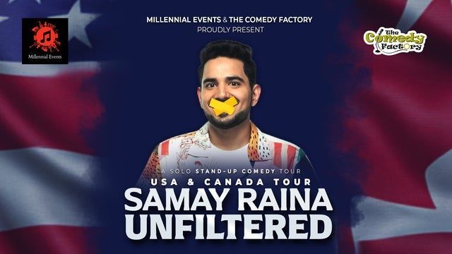 Early Show: Samay Raina - Unfiltered 2025 (Atlanta) | Center Stage Theater