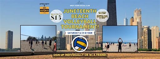 Juneteenth Beach Volleyball Tournament! | North Avenue Beach South Volleyball Courts