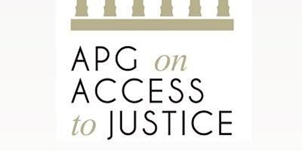APG on Access to Justice - Safer Communities For All | Parliament Buildings