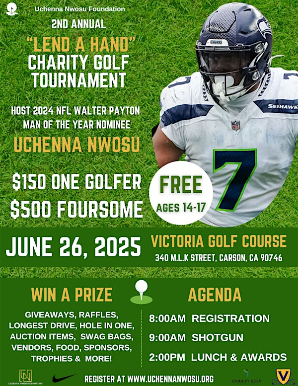 Uchenna Nwosu Foundation 2nd Annual Charity Golf Tournament | The Links at Victoria Golf Course