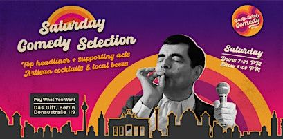 English stand-up: Saturday Comedy Selection w. TBA 28.06.25 | Das Gift