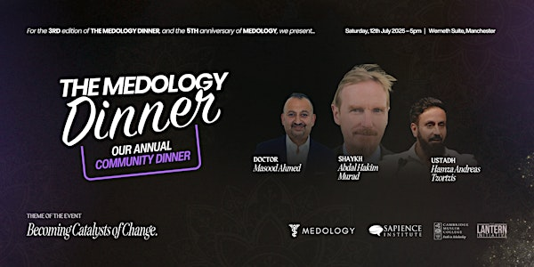 The Medology Dinner | Werneth Suite Banqueting & Conference Hall