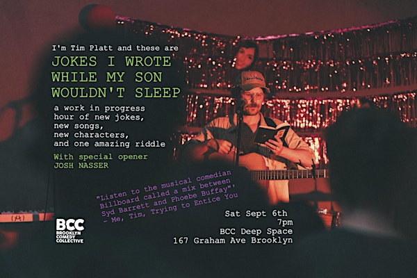 Jokes I Wrote While My Son Wouldn’t Sleep | Brooklyn Comedy Collective
