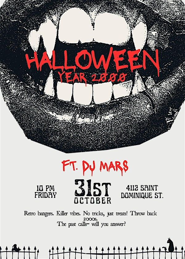 the undead playlist: 2000s rewind | 4112 Rue Saint-Dominique