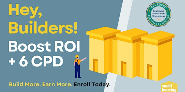 Gentle Density Training for Builders in Victoria | Delta Hotels Victoria Ocean Pointe Resort