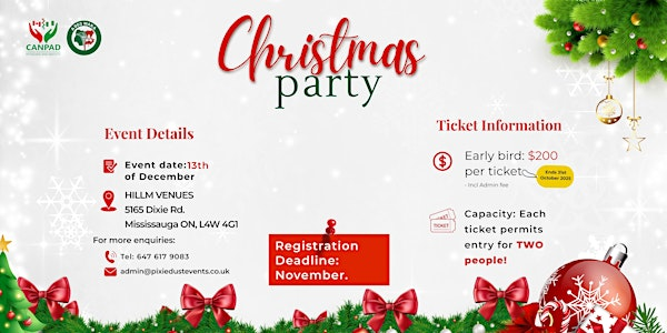 CANPAD × A003 Waka Christmas Party 2025 | Hillm Venues