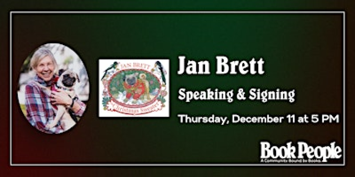 BookPeople Presents: Jan Brett - The Christmas Sweater | First Baptist Church of Austin