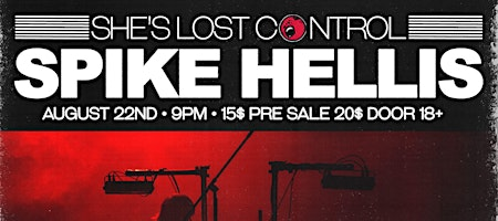Venue: She's Lost Control presents SPIKE HELLIS & AURAGRAPH | Cobra Nashville