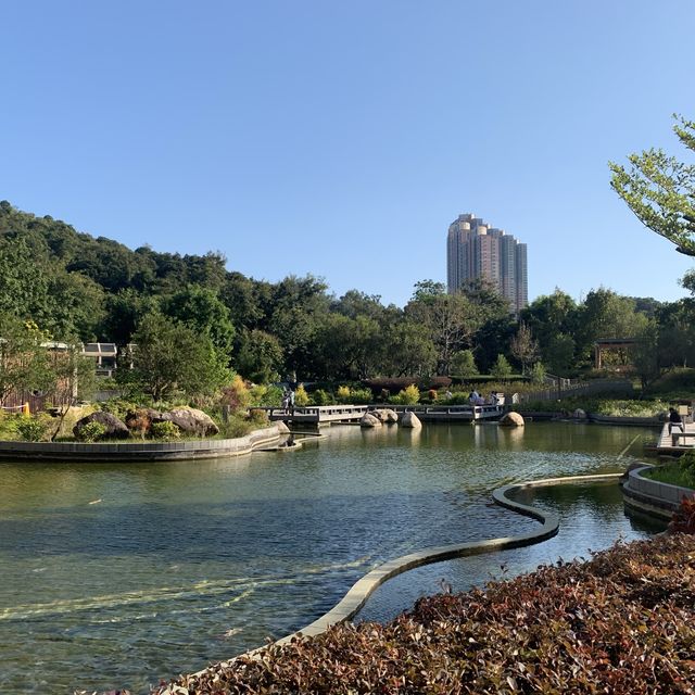 鬧中取靜坑口文曲里公園