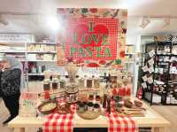 Shop at an organic food market
