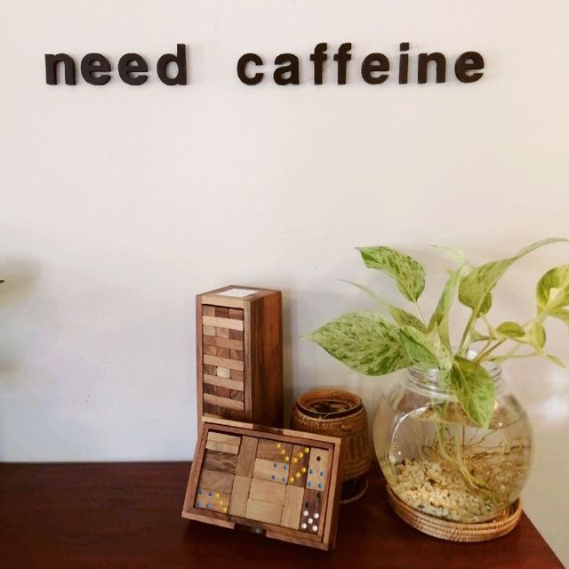 A little cute and homey cafe 🍵