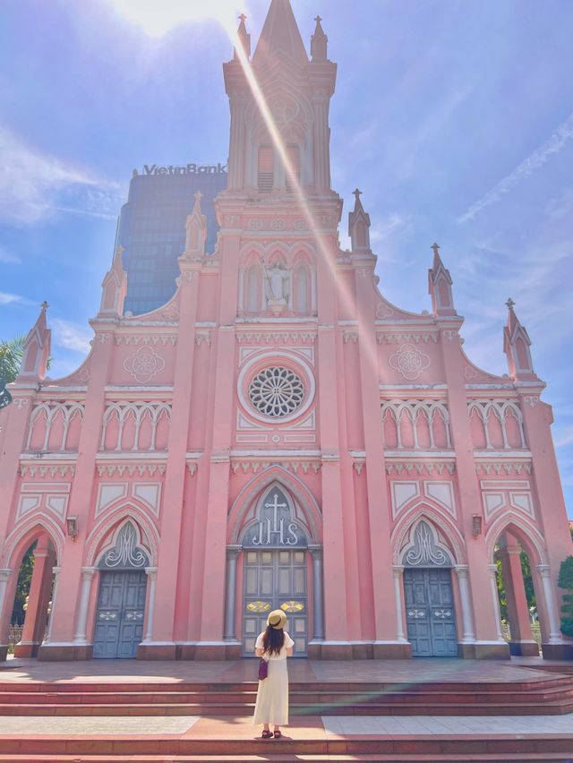 핑크는 못참지.. 핑쿠핑쿠한 베트남 다낭 핑크성당💒