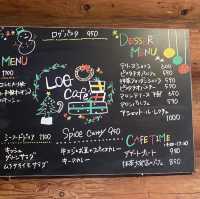 木のぬくもりログハウスカフェ☕️