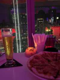 Bar with awesome KLCC view