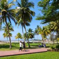 Famous beach in Sarawak