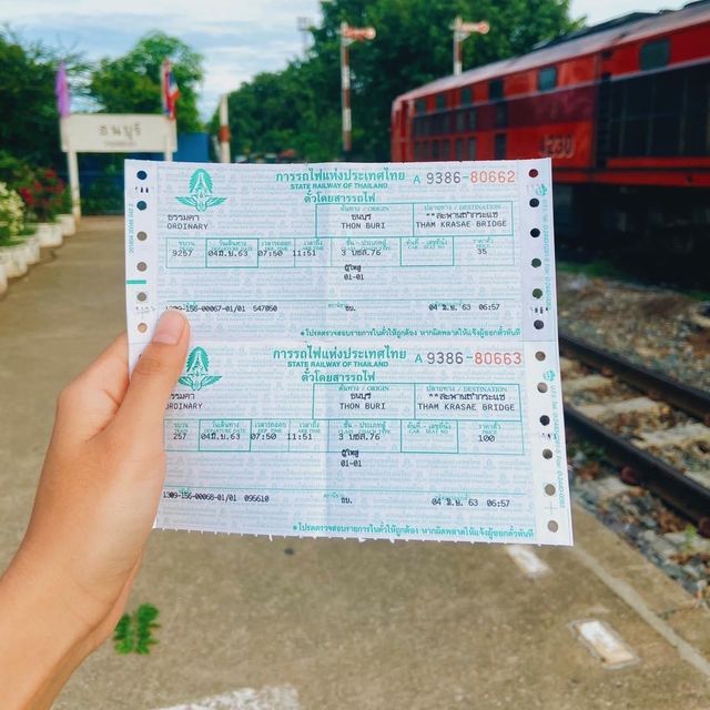 นั่งรถไฟเที่ยวถ้ำกระแซ🚂