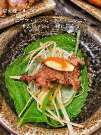 【京都韓国料理】香ばしすぎる‼️炭火焼プルコギ🔥京都で本場韓国料理🇰🇷