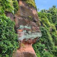 Naga Cave, sun crack snake rocks