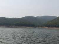 เล่นน้ำแถมพายเรือคายัคที่เขื่อนแม่งัดสมบูรณ์ชล🛶