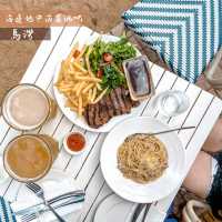 馬灣遊 ｜ 對住沙灘Chill住飲啤酒﹗