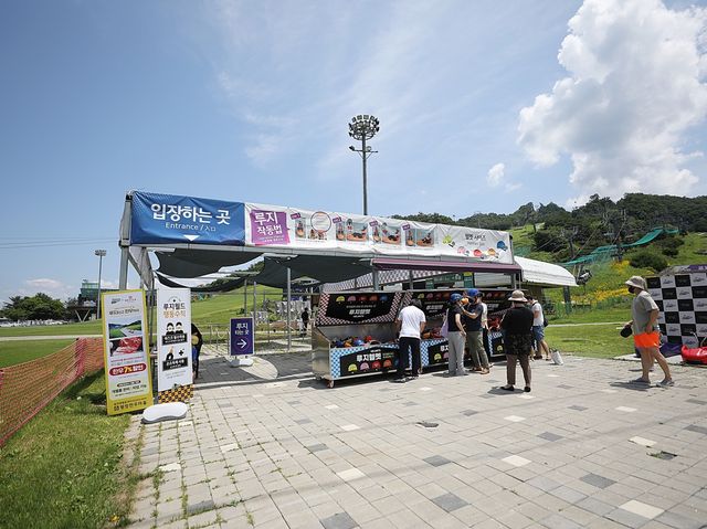 홍천 비발디파크 루지월드 재밌어요