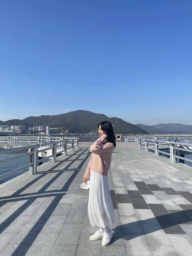 여수 오동도 포토존