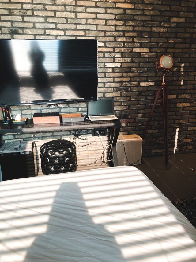 아침 햇살이 가득 들어오는 천안의 감성호텔☀️