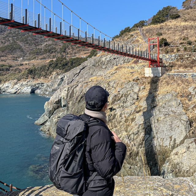 한국의 금문교, 욕지도 출렁다리🌁