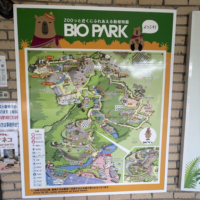 スタッフさんの手作り看板が見どころな動物園