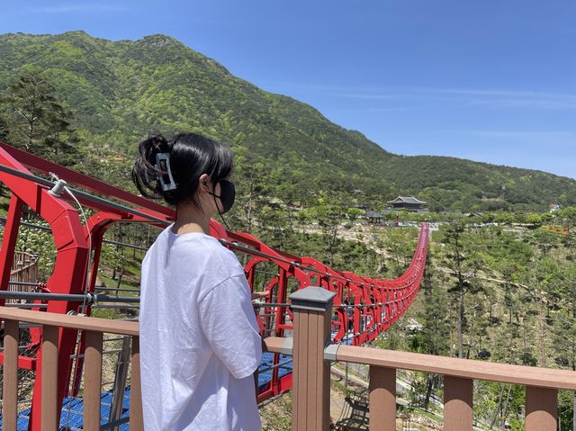 [경남/산청]산청 자연속에서 걷는 출렁다리 무릉교❣️