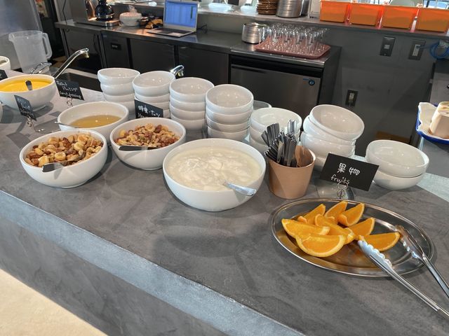 朝食は宿泊者のみ味わえる。Restaurant 『FORQ』