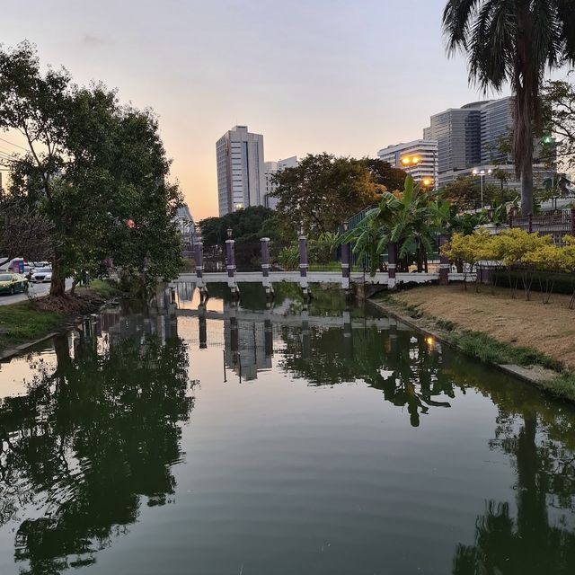 Beautiful Park in Bangkok 