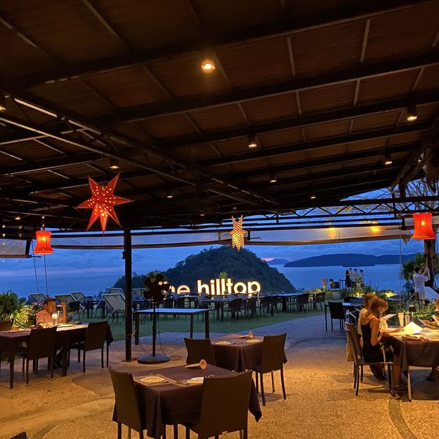 甲米欣賞日落最佳地點：the hilltop 