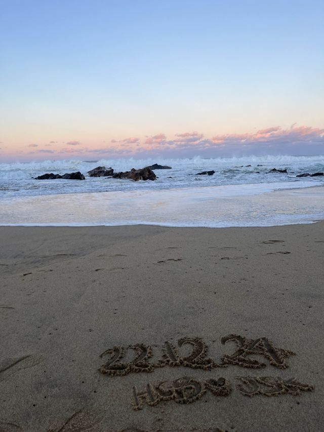 겨울바다 정석인 정동진해변에서 일몰 감상🌅