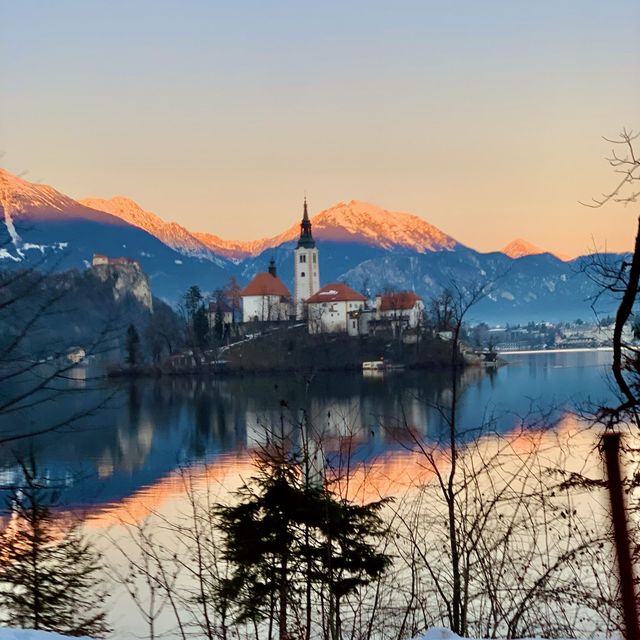 🇸🇮 Lake Bled… with a cute small island!