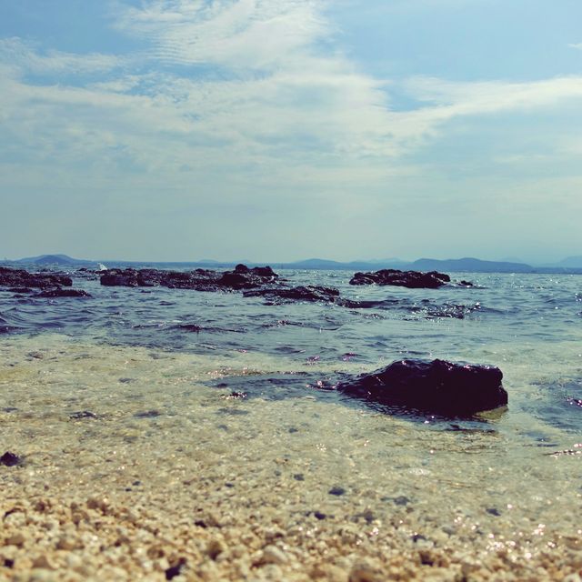 🏖 모래가 아닌 산호로 빛나는 해변, 우도 서빈백사해수욕장